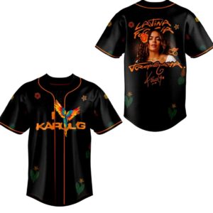 Karol G Unveils Viajando Por El Mundo TropiTour 2026 For Fan Jersey