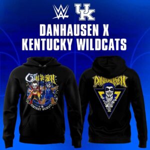 Kentucky Wildcats Black Danhausen Cathausen 2026 Night WWE Tee Hoodies