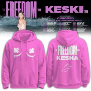 Kesha The Freedom Tour 2026 Hoodie