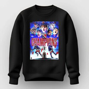 Kitchener Rangers 5x Ohl Champions Poster Shirt