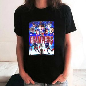 Kitchener Rangers 5x Ohl Champions Poster Shirt