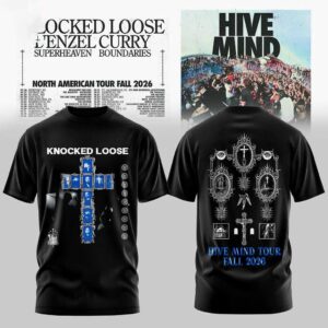 Knocked Loose Hive Mind North American Tour Fall 2026 Tee Hoodie