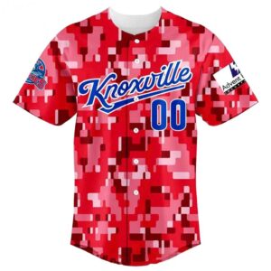 Knoxville Smokies Military Appreciation Night 2026 Custom Baseball Jersey