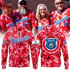 Knoxville Smokies Military Appreciation Night 2026 Digital Camo Hoodie