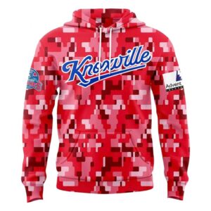 Knoxville Smokies Military Appreciation Night 2026 Digital Camo Hoodie