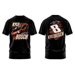Kyle Busch Black 8 Memorial Hoodie