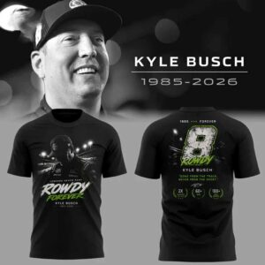 Kyle Busch Remembering The Rowdy Legend Edition Hoodie