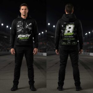 Kyle Busch Remembering The Rowdy Legend Edition Hoodie
