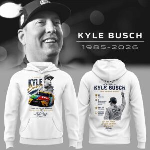 Kyle Busch Rowdy Forever Racing Tribute Hoodie Tee Kyle Busch Rowdy Forever Racing Tribute Hoodie Tee
