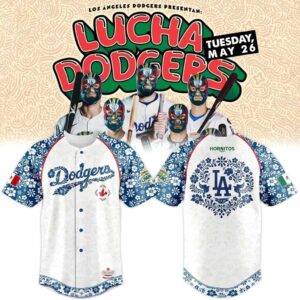 LA Dodgers 2026 Mexican Heritage Night Jersey