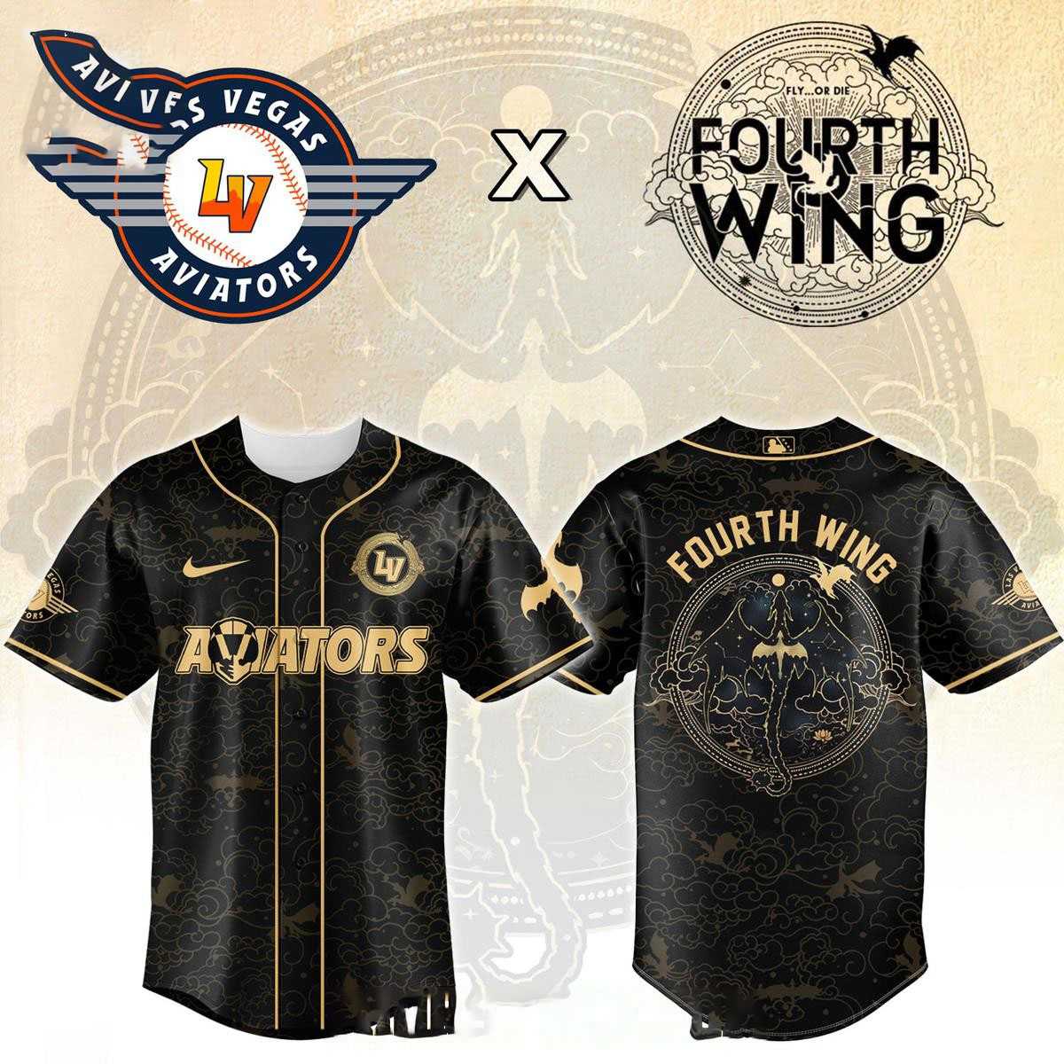Las Vegas Aviators Fourth Wing Night 2026 MiLB Game Jersey Las Vegas Aviators Fourth Wing Night 2026 MiLB Game Jersey