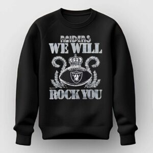 Las Vegas Raiders Nfl Queen We Will Rock You 2026 Shirt