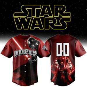 Lehigh Valley IronPigs Star Wars 2026 Dark Side Pesonalized Baseball Jersey