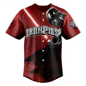 Lehigh Valley IronPigs Star Wars 2026 Dark Side Pesonalized Baseball Jersey