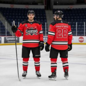 Les Petroliers de Laval Champions Ligue Nord Americaine de Hockey 2026 Hockey Jersey