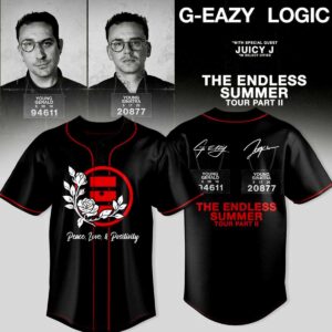 Logic G Eazy The Endless Summer Tour Baseball Jersey