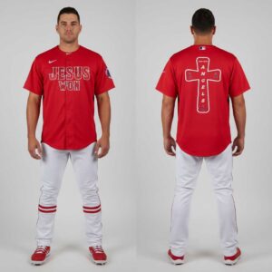 Los Angeles Angels Jesus Won Jersey