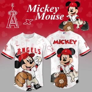 Los Angeles Angels Mickey Mouse 2026 Baseball Jersey