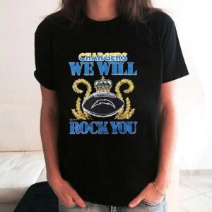 Los Angeles Chargers Nfl Queen We Will Rock You 2026 Shirt