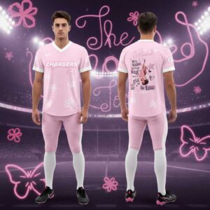 Los Angeles Chargers Olivia Rodrigo The Unraveled Tour 2026 Football Jersey