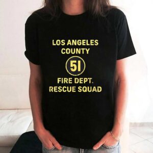 Los Angeles County Fire Department Rescue Squad Shirt