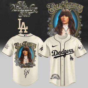 Los Angeles Dodgers Ella Langley The Dandelion Tour 2026 Baseball Jersey