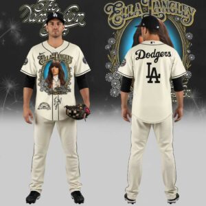 Los Angeles Dodgers Ella Langley The Dandelion Tour 2026 Baseball Jersey