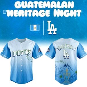Los Angeles Dodgers Guatemalan Heritage Night 2026 Jersey