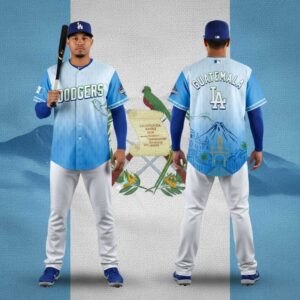 Los Angeles Dodgers Guatemalan Heritage Night 2026 Jersey