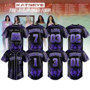 Los Angeles Dodgers KATSEYE The Wildworld Tour 2026 Baseball Jersey