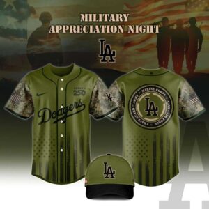 Los Angeles Dodgers  Military Appreciation 250 America Jersey Edition