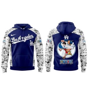 Los Angeles Dodgers One Piece Night 2026 Luffy Straw Hats Hoodie