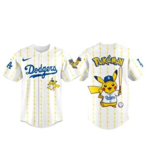 Los Angeles Dodgers Pokemon 2026 Baseball Jersey