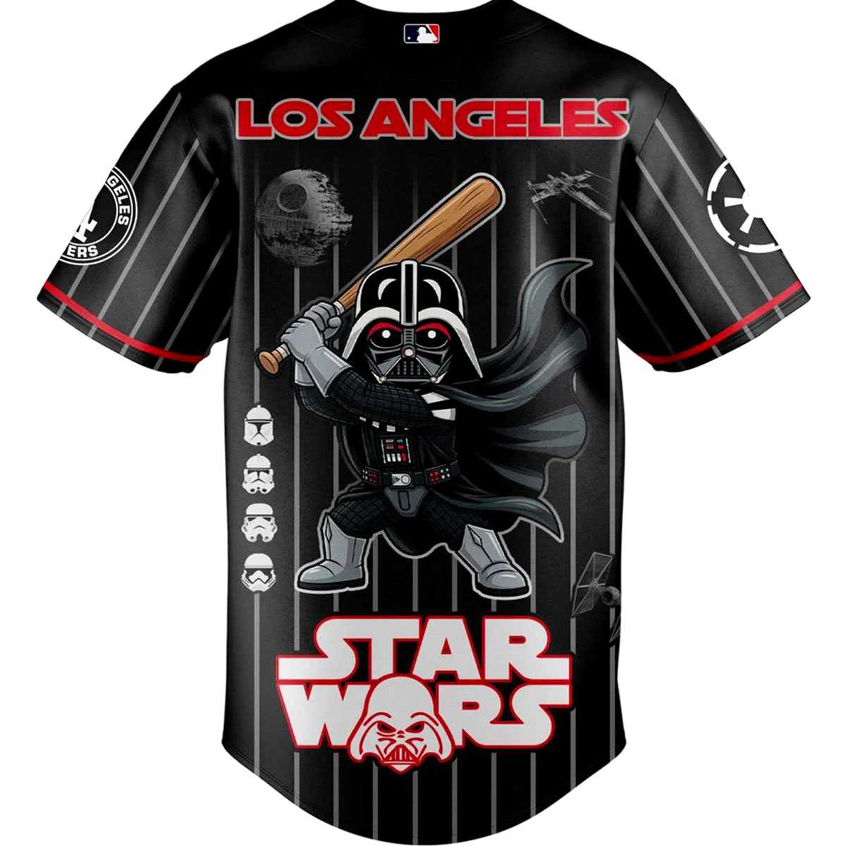 Los Angeles Dodgers Star Wars Black Jersey Los Angeles Dodgers Star Wars Black Jersey