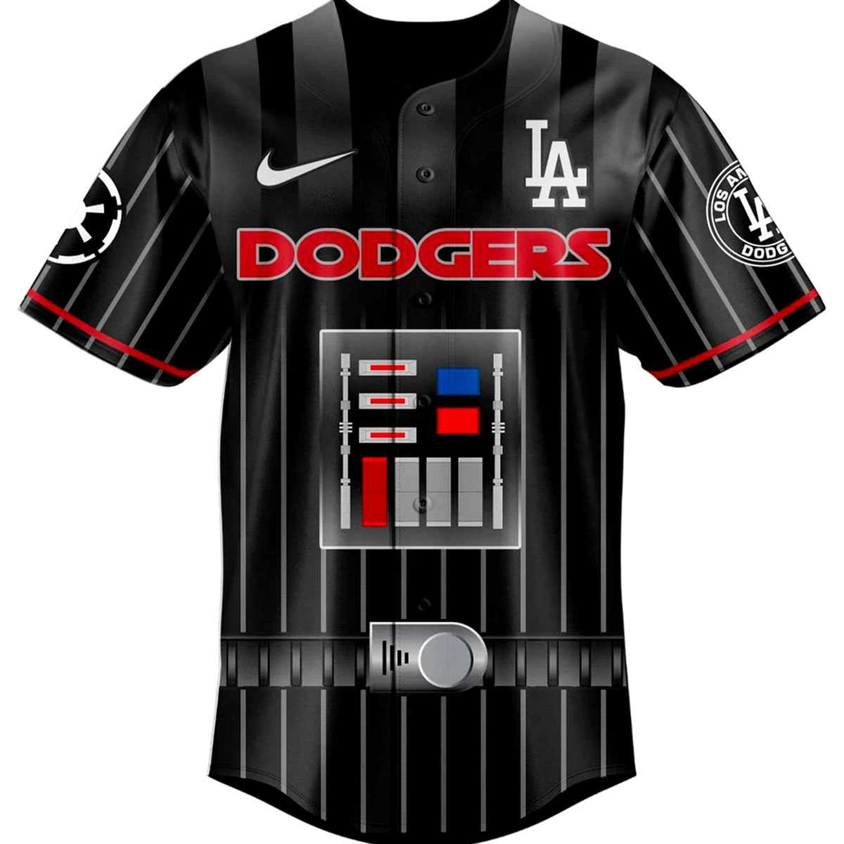 Los Angeles Dodgers Star Wars Black Jersey Los Angeles Dodgers Star Wars Black Jersey