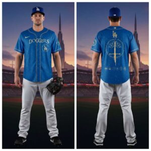 Los Angeles Dodgers The Lord of The Rings 2026 Baseball Game Jersey
