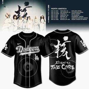 Los Angeles Dodgers XG World Tour The Core Baseball Jersey