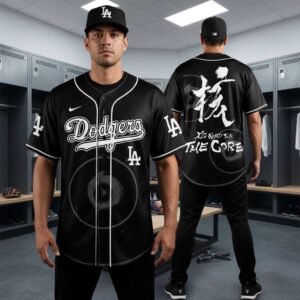 Los Angeles Dodgers XG World Tour The Core Baseball Jersey Los Angeles Dodgers XG World Tour The Core Baseball Jersey