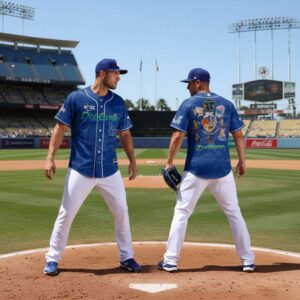 Los Angeles Dodgers Zootopia 10th Anniversary Baseball Jersey