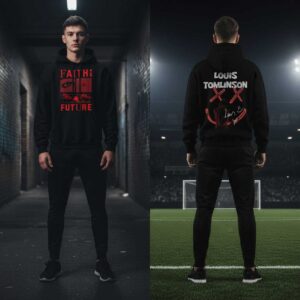 Louis Tomlinson How Did We Get Here Tour 2026 Black Hoodie