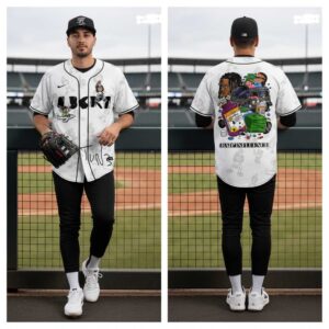Lucki Bad Influence Tour 2026 Baseball Jersey Lucki Bad Influence Tour 2026 Baseball Jersey