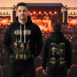 Luke Bryan Jason Aldean Double Down Tour 2026 Desert Highway Hoodie