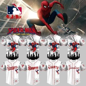 MLB ALL TEAM Spider Man Brand New Day Jersey