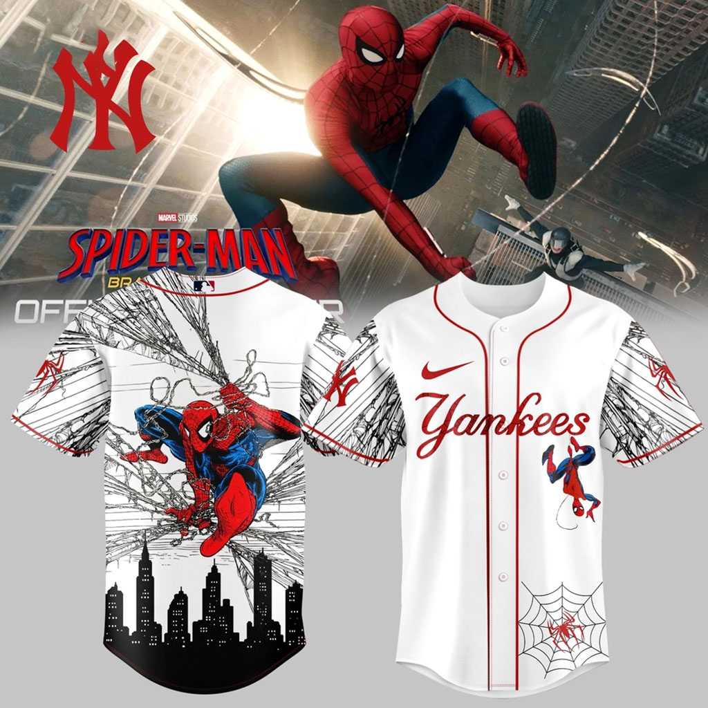 MLB ALL TEAM Spider Man Brand New Day Jersey MLB ALL TEAM Spider Man Brand New Day Jersey