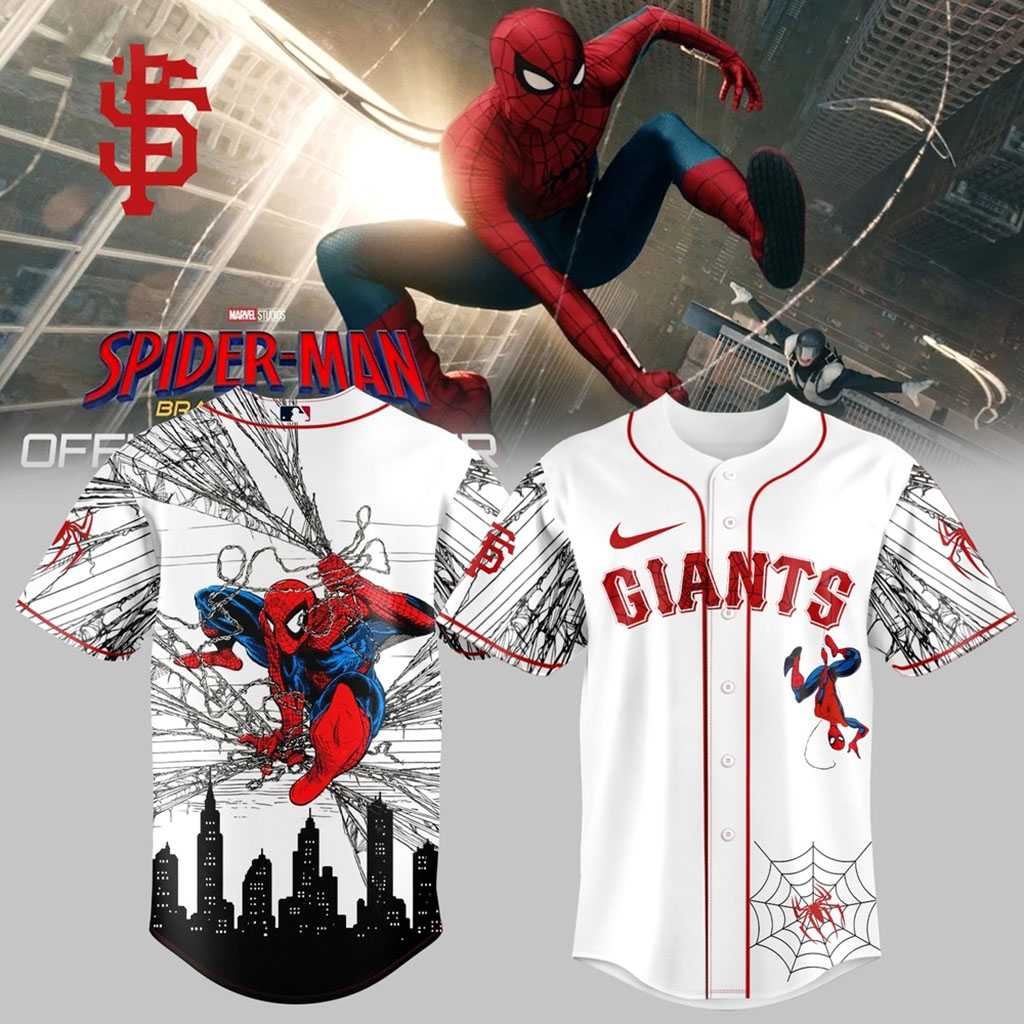 MLB ALL TEAM Spider Man Brand New Day Jersey MLB ALL TEAM Spider Man Brand New Day Jersey