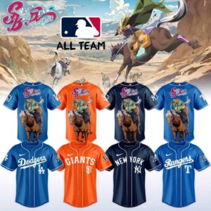 MLB ALL TEAMS Steel Ball Run Jersey