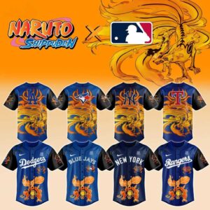 MLB All Teams Naruto Kurama Limited Jersey