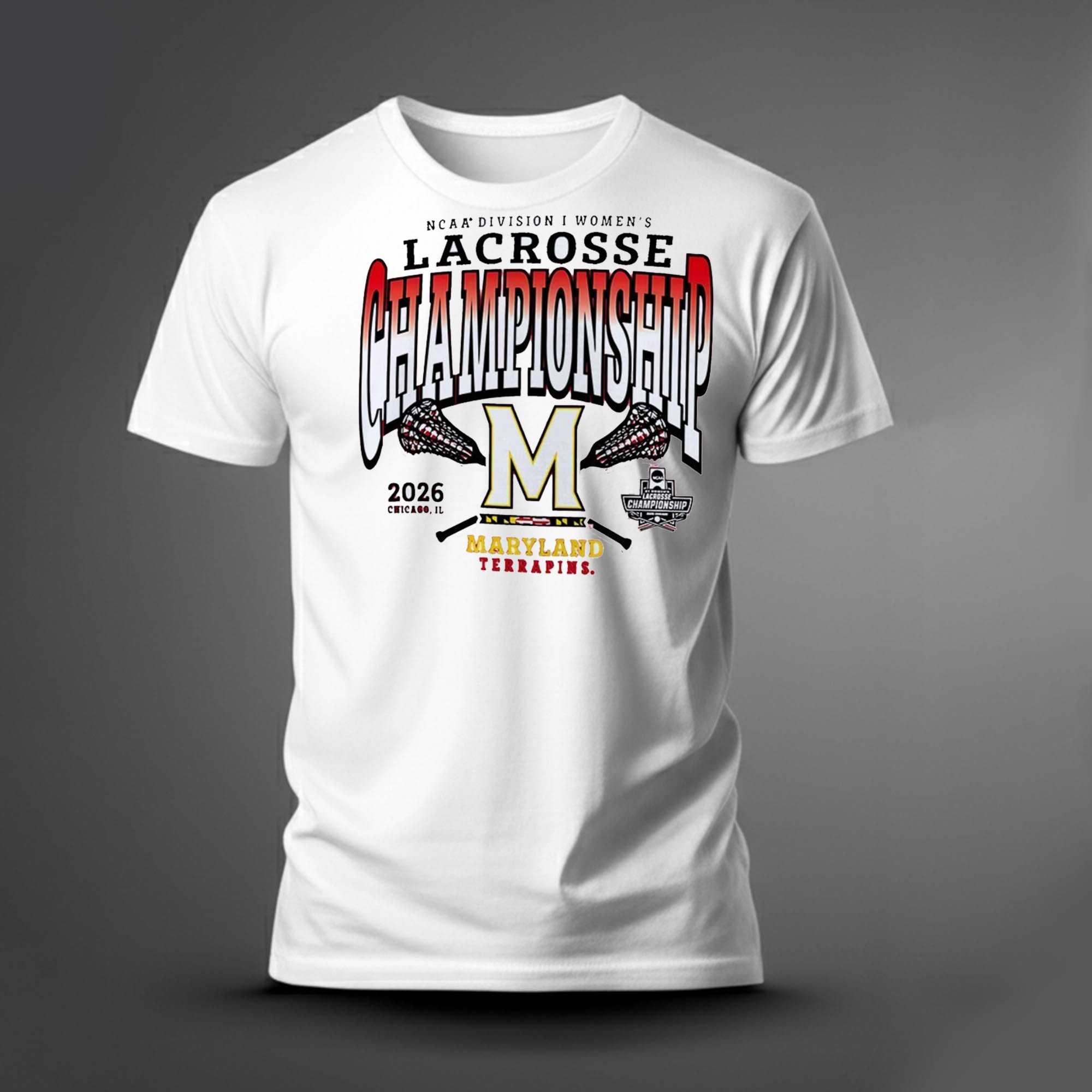 Maryland Terrapins NCAA Division I Womens Lacrosse Championship 2026 Tee Maryland Terrapins NCAA Division I Womens Lacrosse Championship 2026 Tee