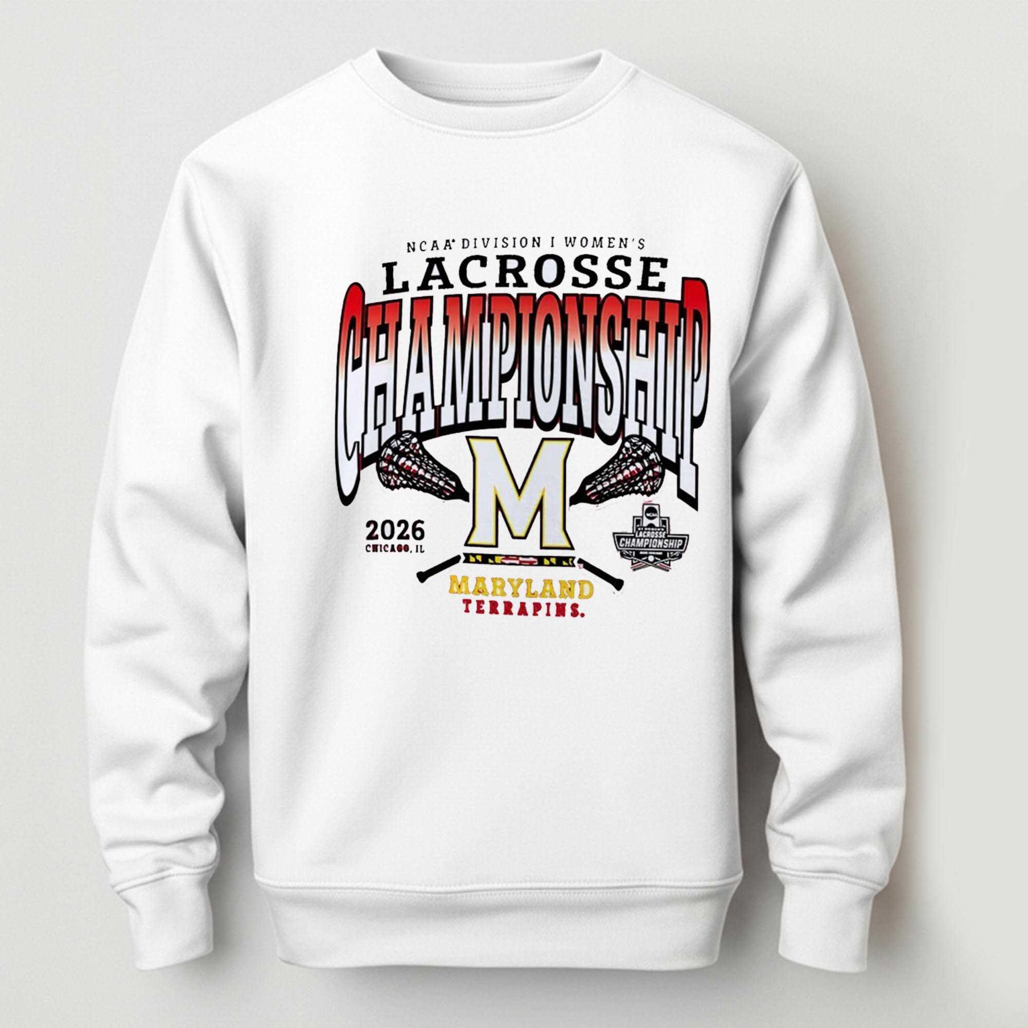 Maryland Terrapins NCAA Division I Womens Lacrosse Championship 2026 Tee Maryland Terrapins NCAA Division I Womens Lacrosse Championship 2026 Tee