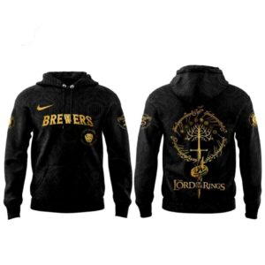 Milwaukee Brewers The Lord Of The Rings 25th Anniversary Hoodie